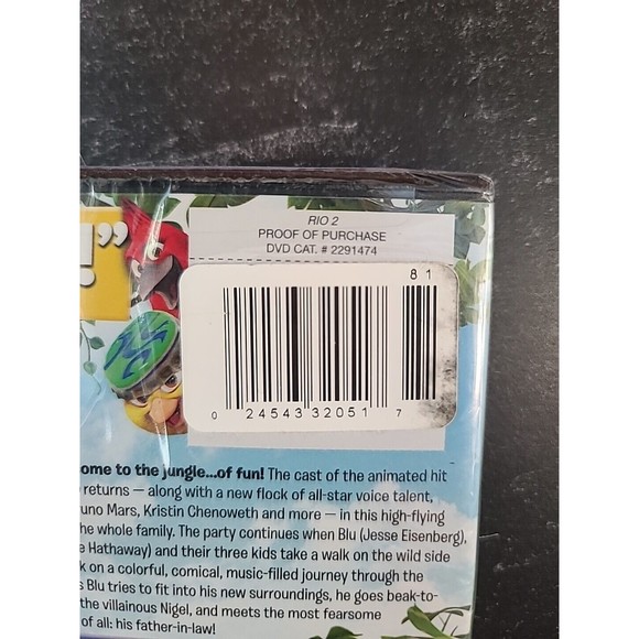 Rio 2 (DVD, 2014) - NEW and Sealed PROMO Blue Sky Studios - Picture 4 of 10
